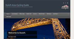 Desktop Screenshot of bikeduluth.com